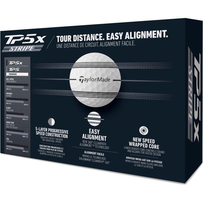TP5x Stripe Golf Balls 2025