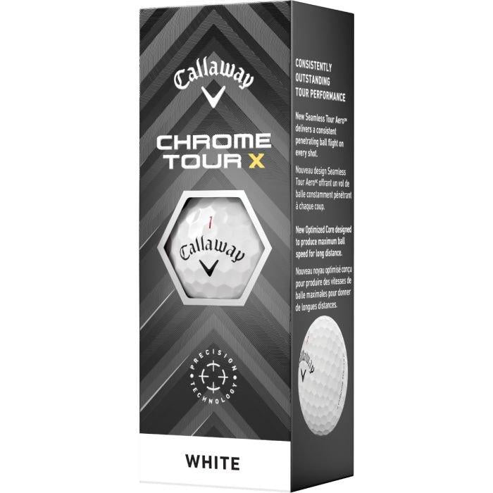 Chrome Tour X Golf Balls 2025
