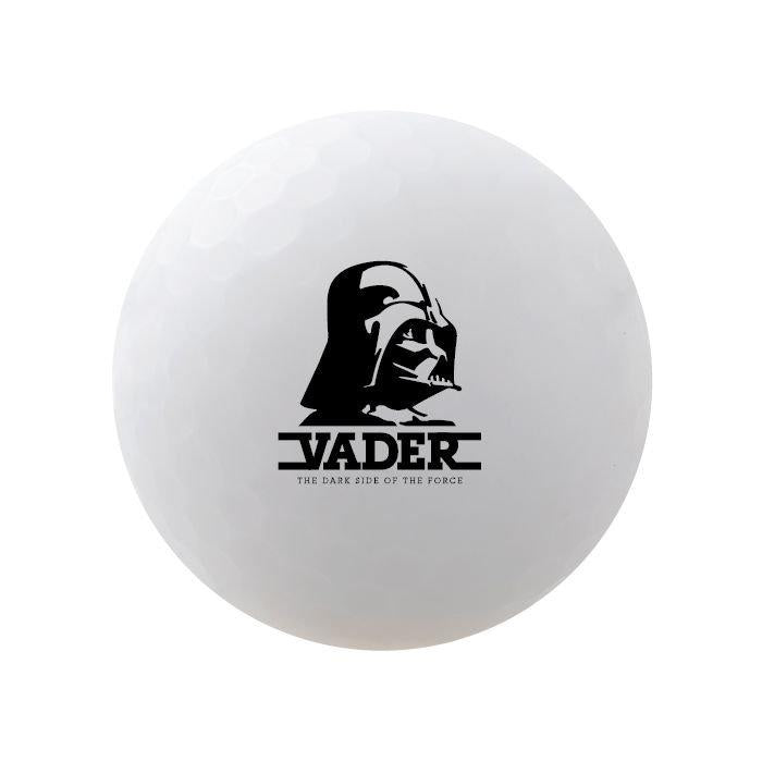 Vivid Soft Star Wars 6 Golf Ball Pack - Darth Vader