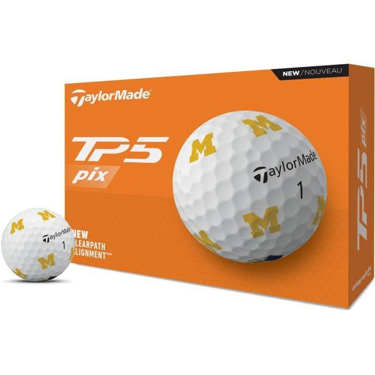 TP5 pix University of Michigan Golf Balls 2025