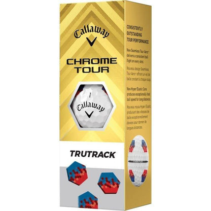 Chrome Tour TruTrack Golf Balls 2025