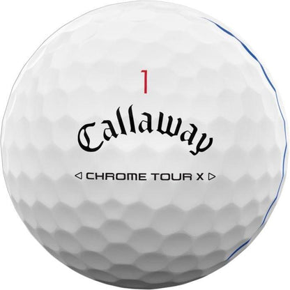 Chrome Tour X Triple Track Golf Balls 2024 - 4 Dozen