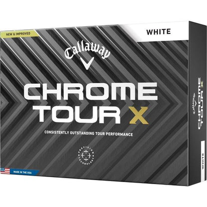 Chrome Tour X Golf Balls 2025