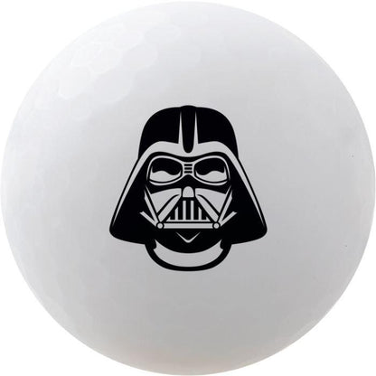 Vivid Soft Star Wars 6 Golf Ball Pack - Darth Vader
