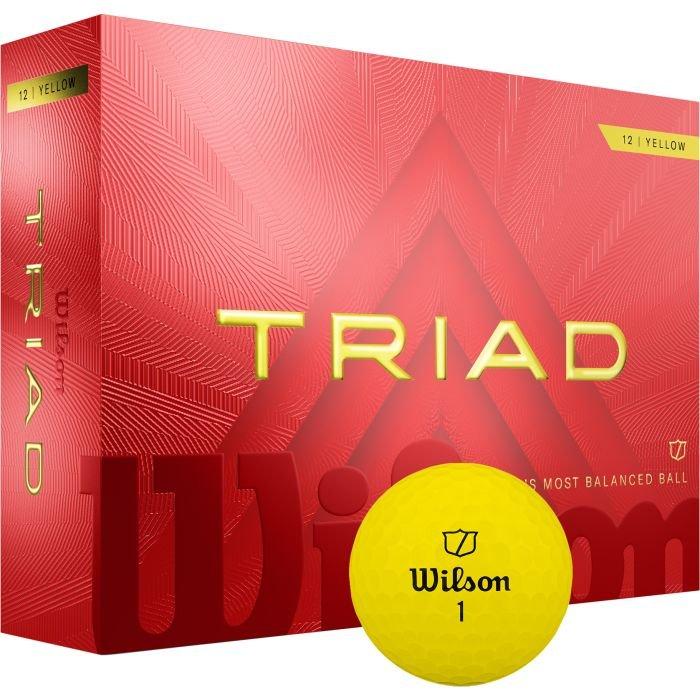 Triad Yellow Golf Balls 2025