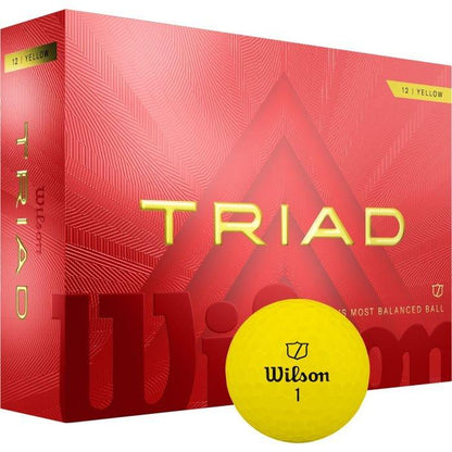 Triad Yellow Golf Balls 2025