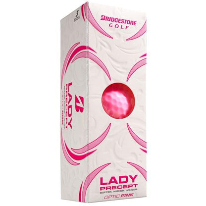 Womens Lady Precept Golf Balls - Pink