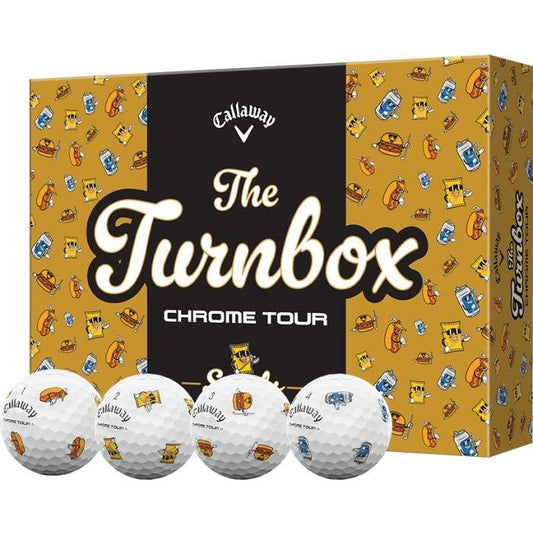 Chrome Tour The Turnbox Limited Edition Golf Balls 2025