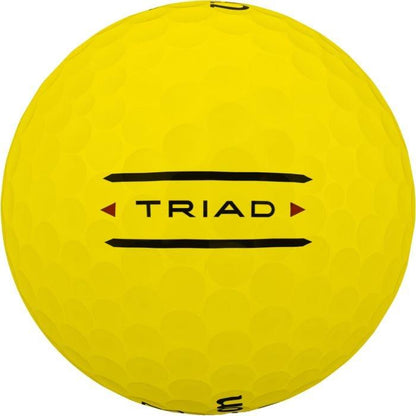 Triad Yellow Golf Balls 2025