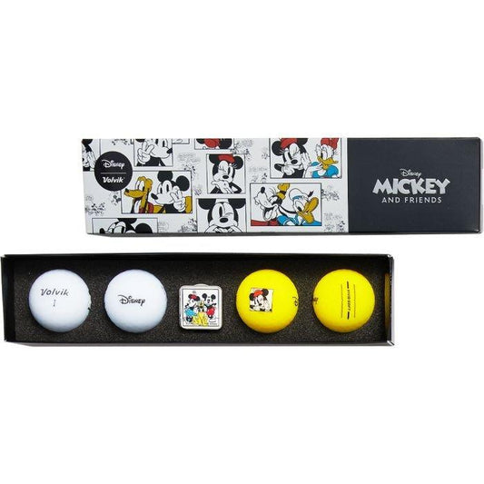Vivid Soft Disney Golf Ball Gift Set 2025 - Mickey and Friends