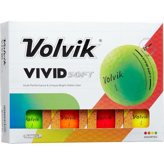 Vivid Soft Golf Balls 2025