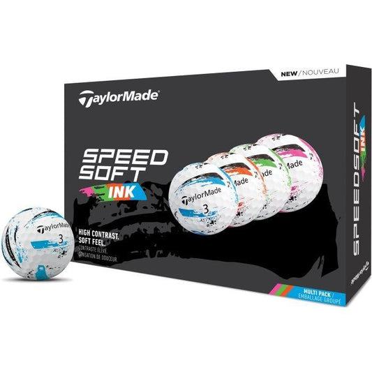 SpeedSoft Ink Multi Pack Golf Balls