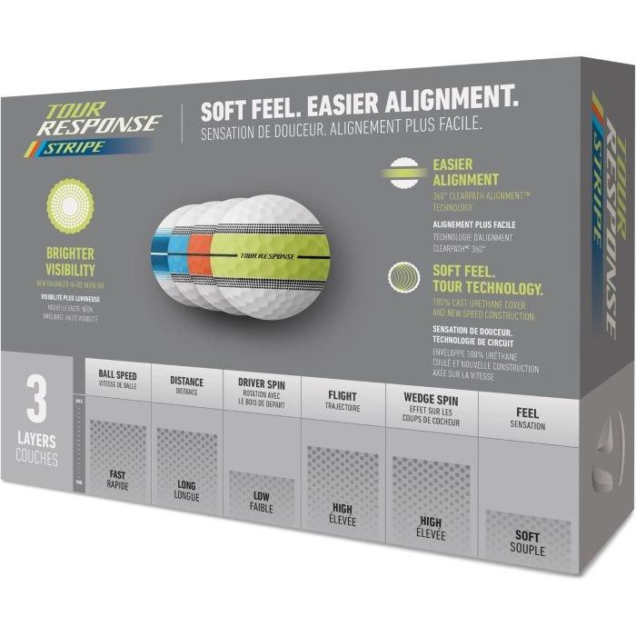 Tour Response Stripe Multi Pack Golf Balls 2025