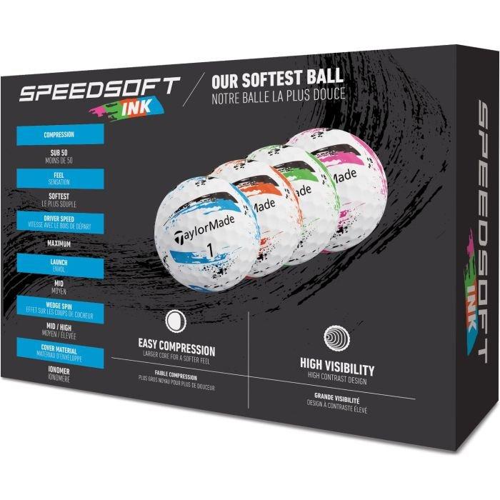 SpeedSoft Ink Multi Pack Golf Balls